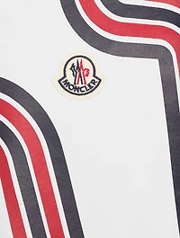 Cotton T-Shirt Circuit Print