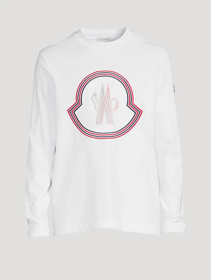Cotton Long-Sleeve T-Shirt With Logo
