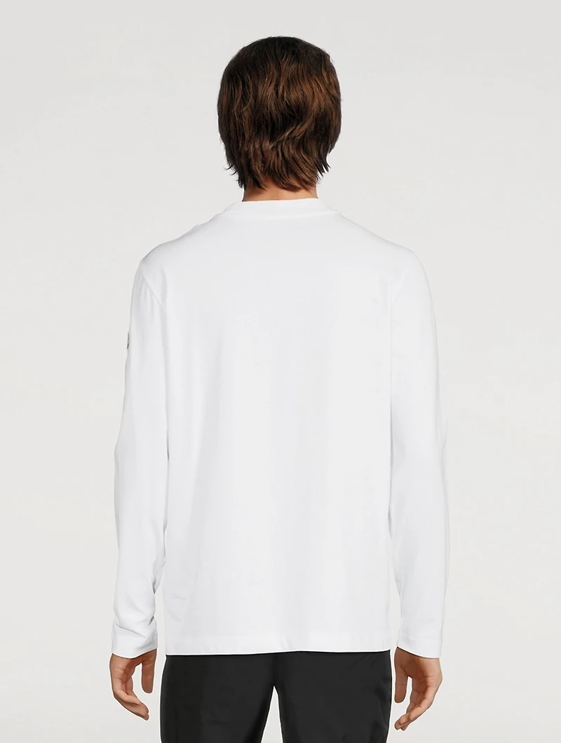 Cotton Long-Sleeve T-Shirt With Logo