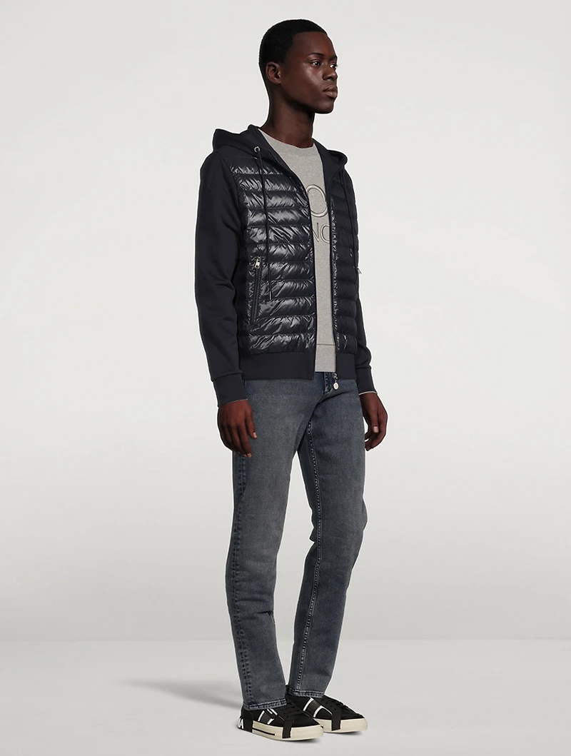 Zip Down Hoodie