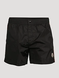 Nylon Tricolour Swim Shorts