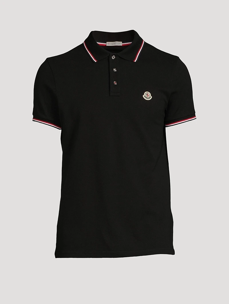 Cotton Short-Sleeve Polo Shirt