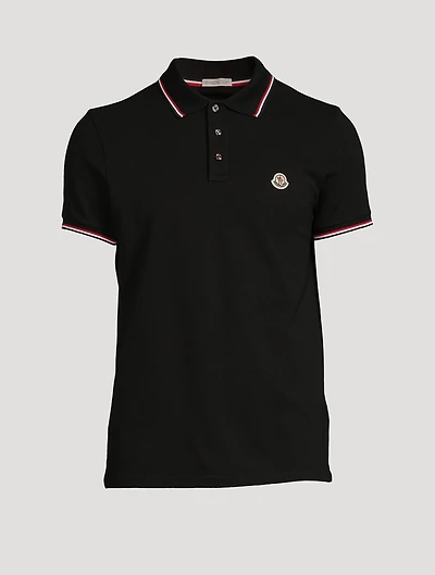 Cotton Short-Sleeve Polo Shirt