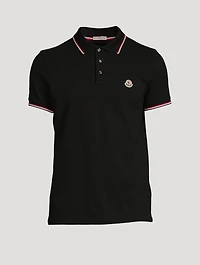 Cotton Short-Sleeve Polo Shirt