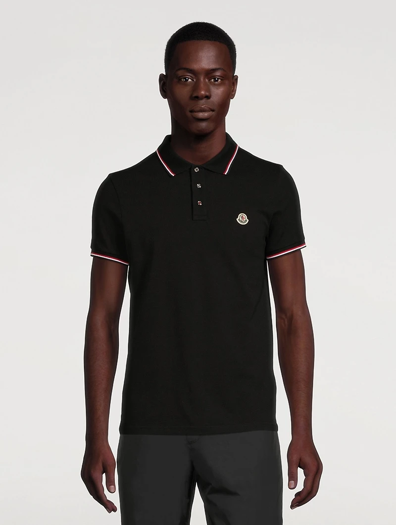 Cotton Short-Sleeve Polo Shirt
