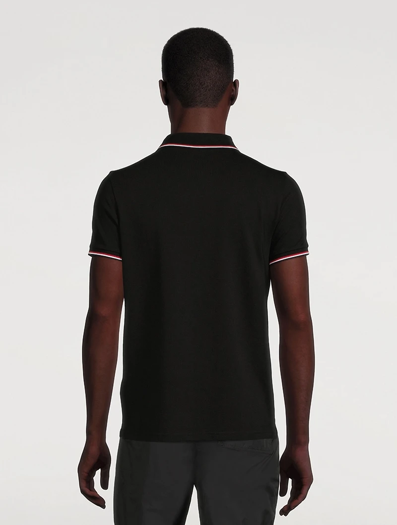 Cotton Short-Sleeve Polo Shirt