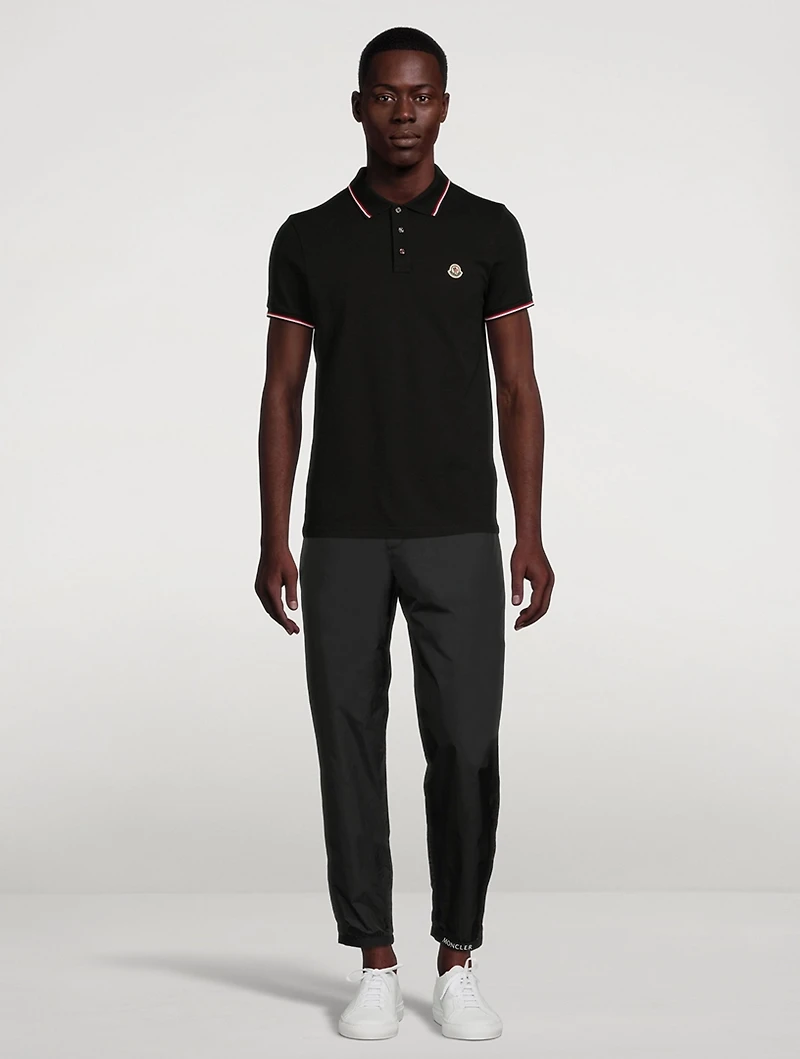 Cotton Short-Sleeve Polo Shirt