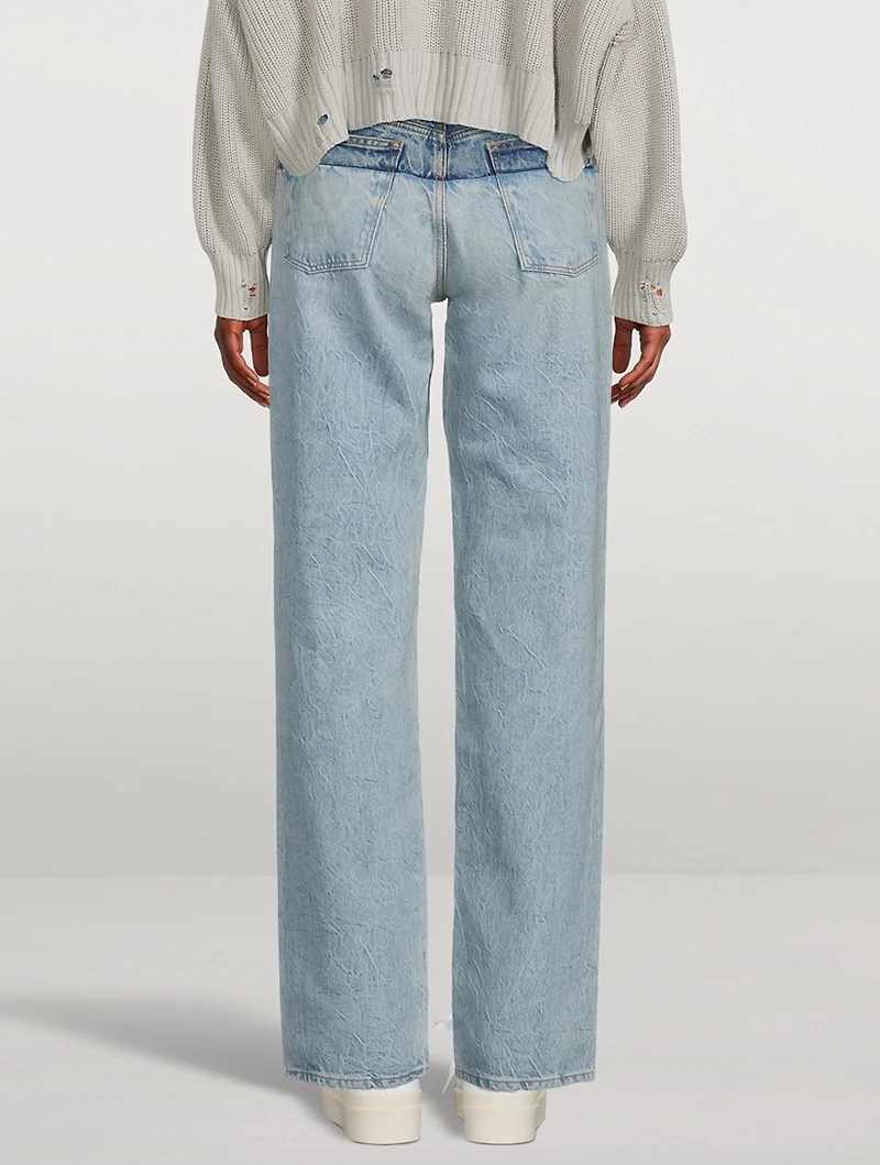 Hybrid Wide-Leg Jeans