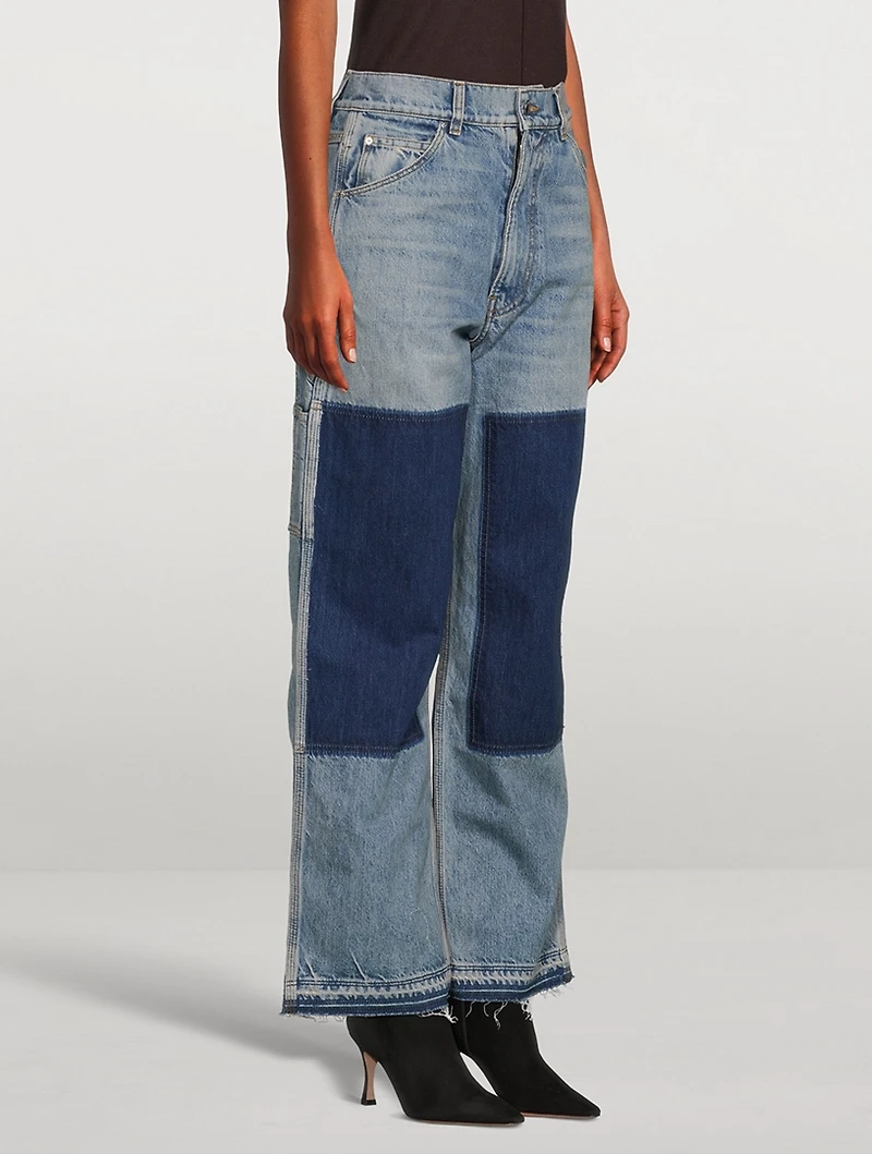 Two-Tone Carpenter Jeans