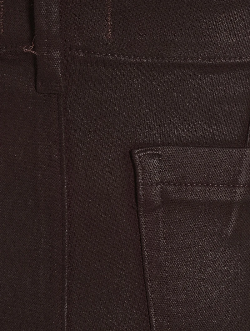 Mayslie Coated Denim Joggers