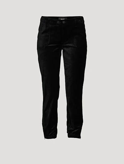 Mayslie Velvet Joggers