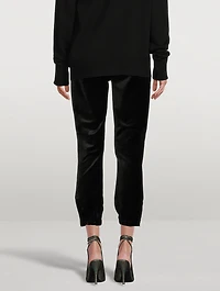 Mayslie Velvet Joggers