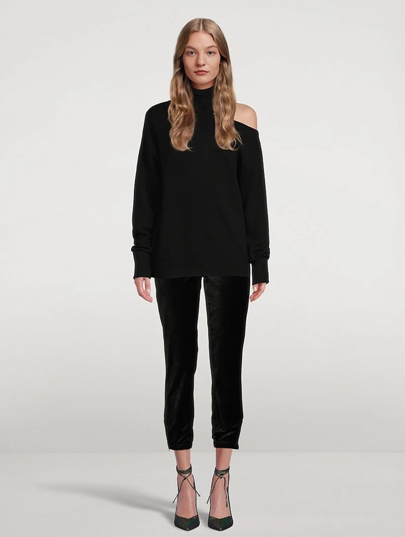Mayslie Velvet Joggers