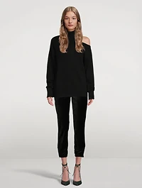 Mayslie Velvet Joggers