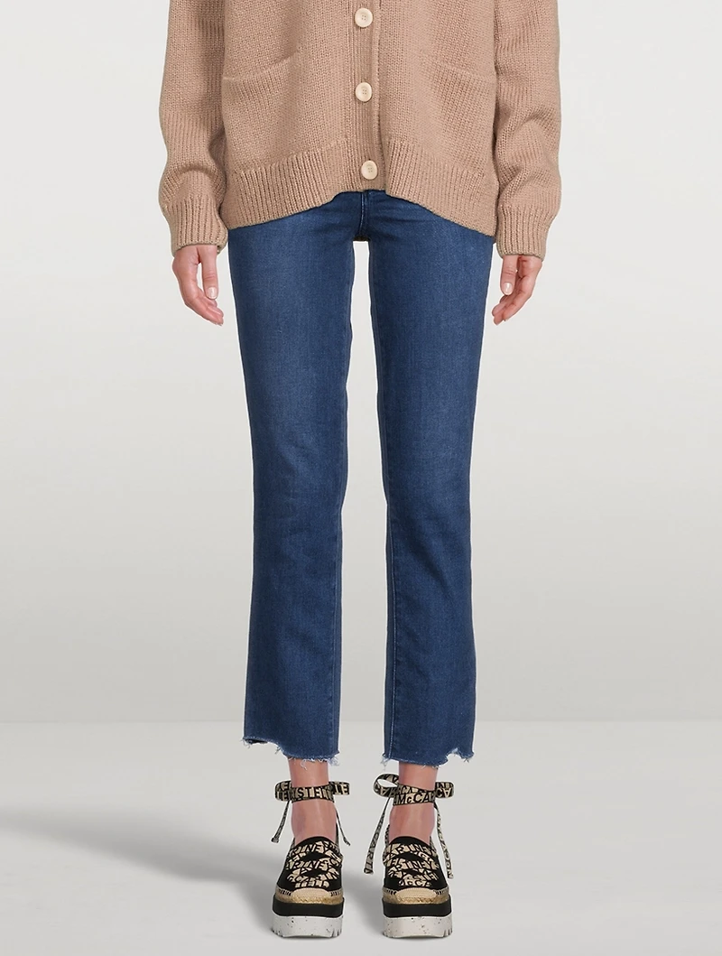 Amber Straight-Leg Crop Jeans