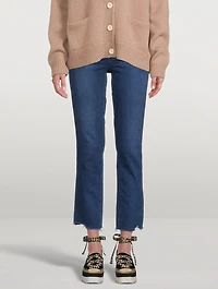 Amber Straight-Leg Crop Jeans
