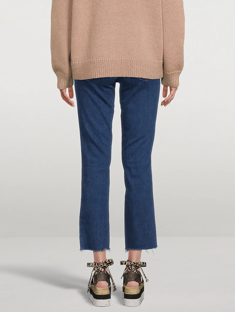 Amber Straight-Leg Crop Jeans