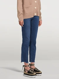 Amber Straight-Leg Crop Jeans