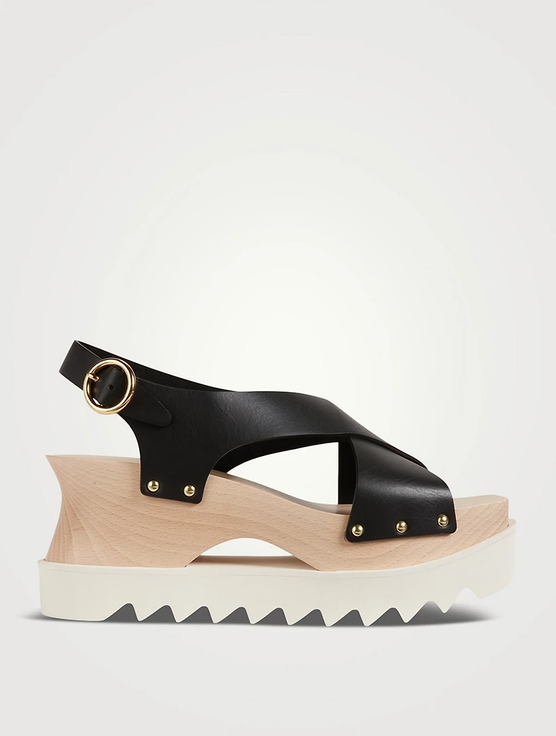 Elyse Cut-Out Platform Sandals