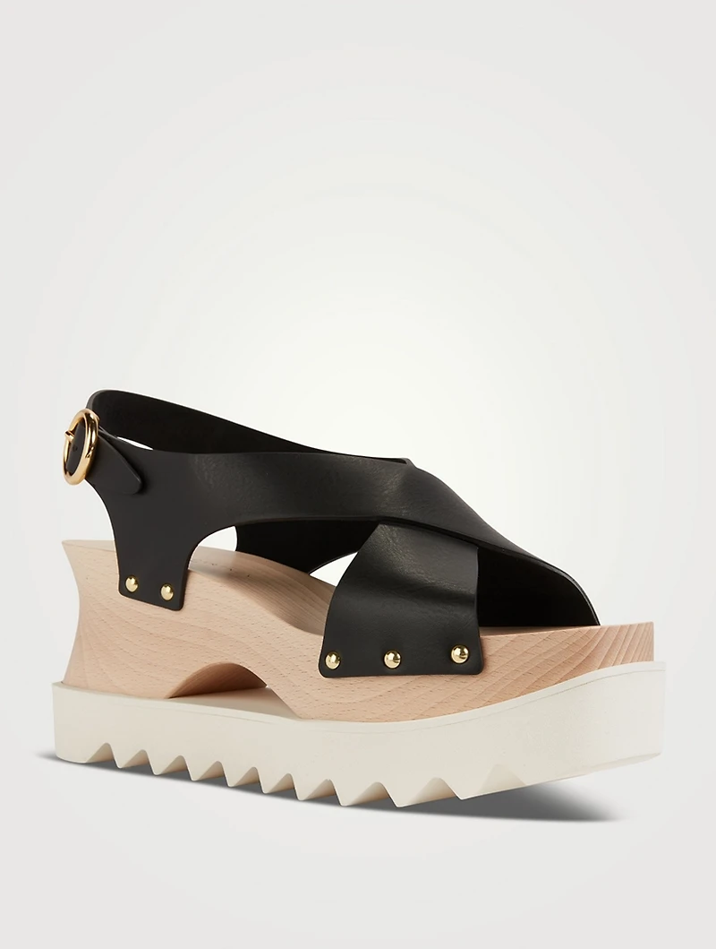 Elyse Cut-Out Platform Sandals