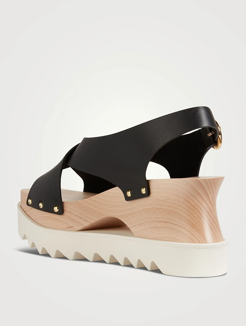 Elyse Cut-Out Platform Sandals