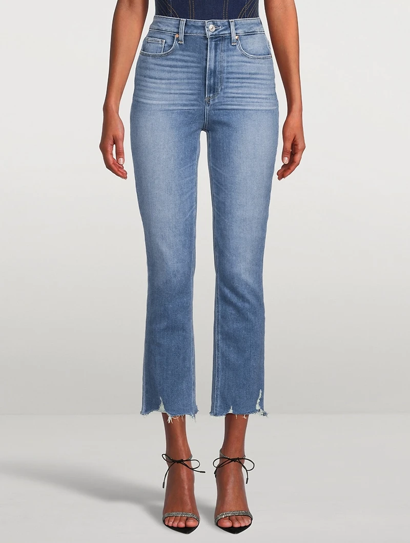 Flaunt Accent Straight-Leg Jeans