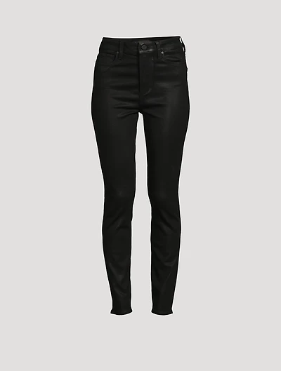 Cheeky Coated Skinny Jeans