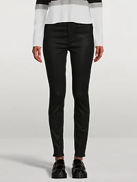 Cheeky Coated Skinny Jeans