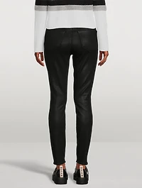 Cheeky Coated Skinny Jeans
