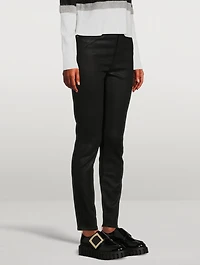 Cheeky Coated Skinny Jeans