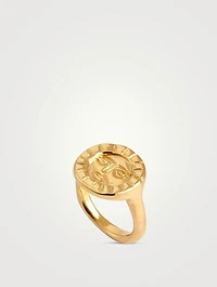 24K Gold Vermeil Sun Ring