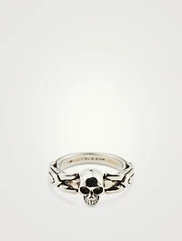 Textured Skull Ring