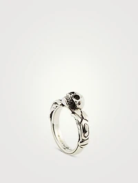 Textured Skull Ring