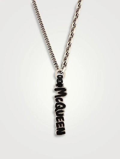 Graffiti Cut-Out Necklace
