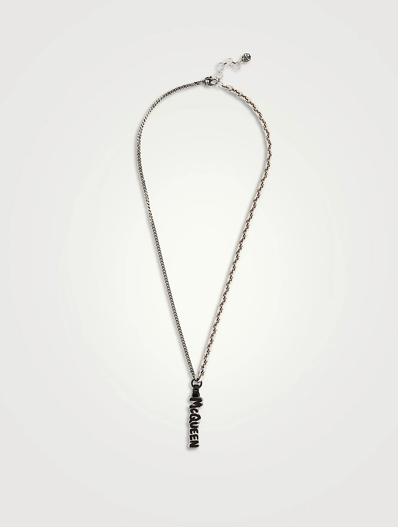 Graffiti Cut-Out Necklace