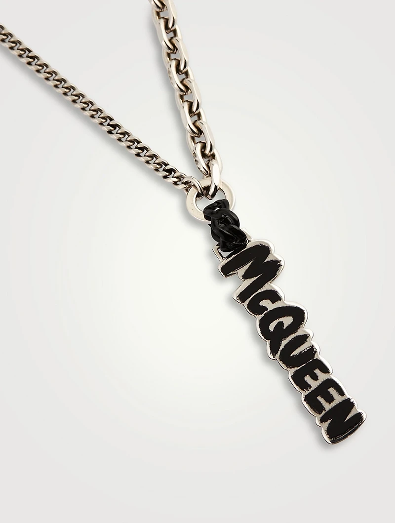 Graffiti Cut-Out Necklace