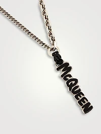 Graffiti Cut-Out Necklace