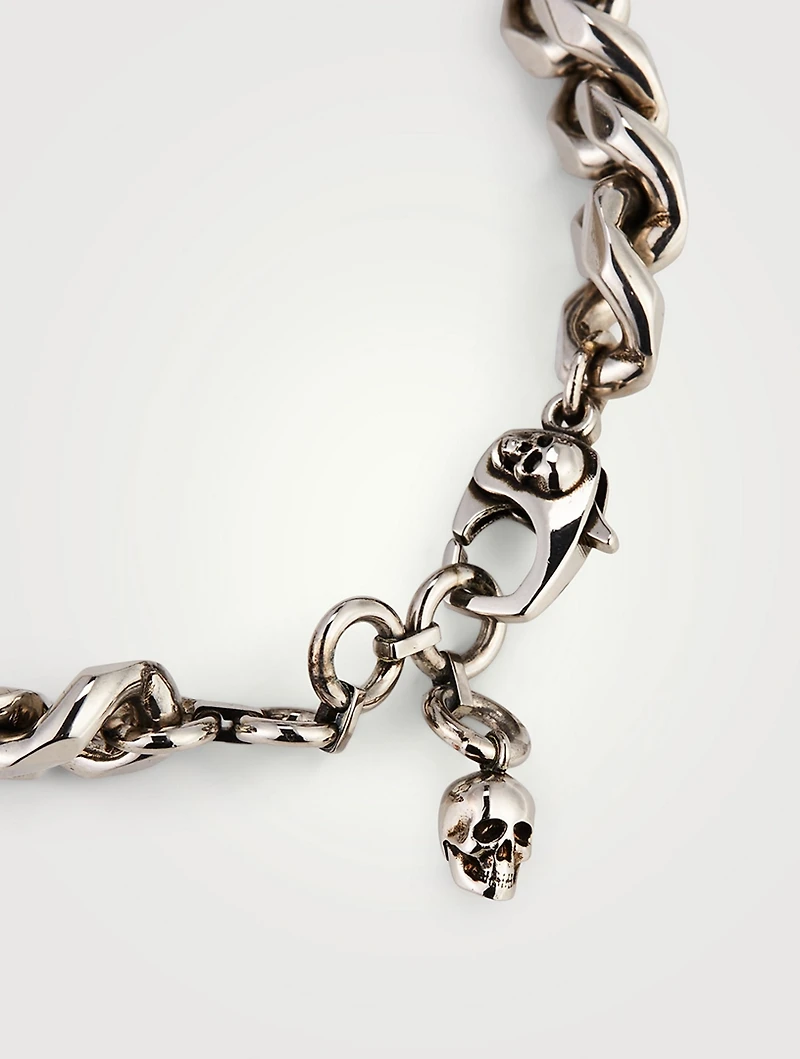 Graffiti Cut-Out Chain Bracelet
