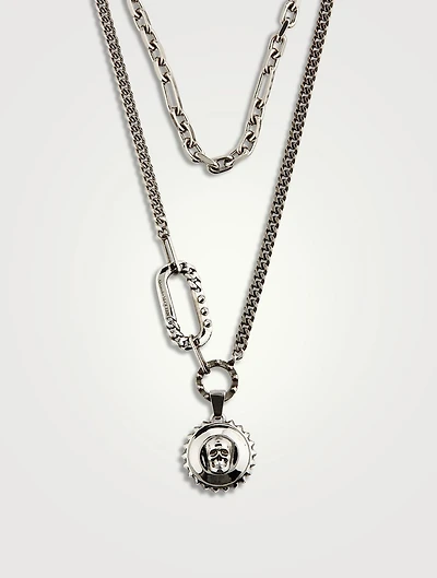 Punk Layered Chain Necklace