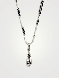 Double Face Skull Chain Necklace