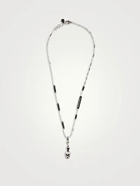 Double Face Skull Chain Necklace