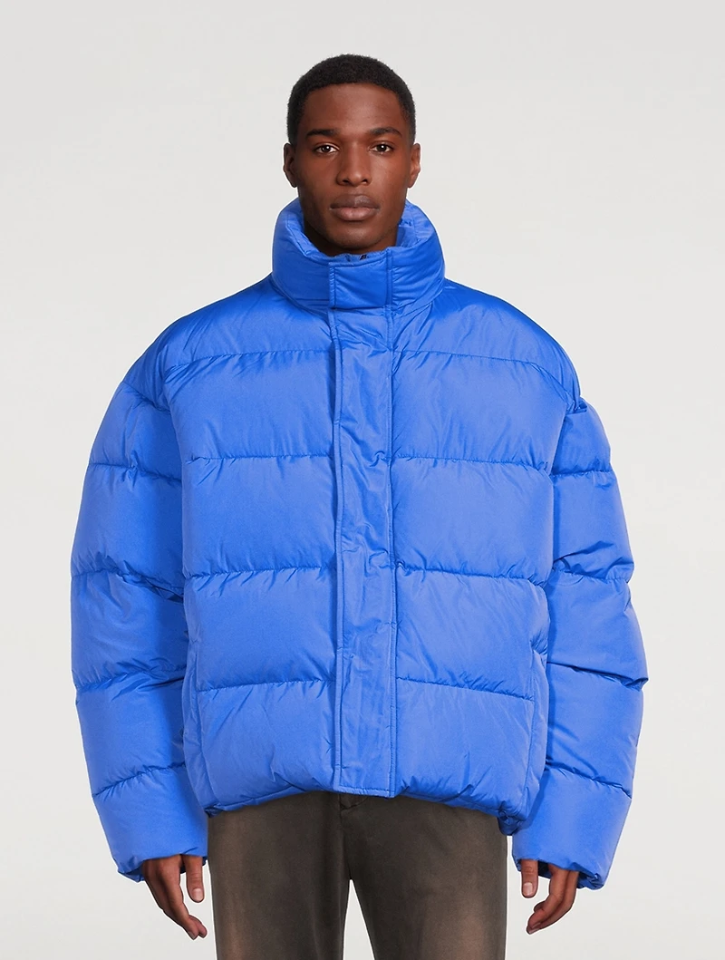 BB Nylon Faille Puffer Jacket