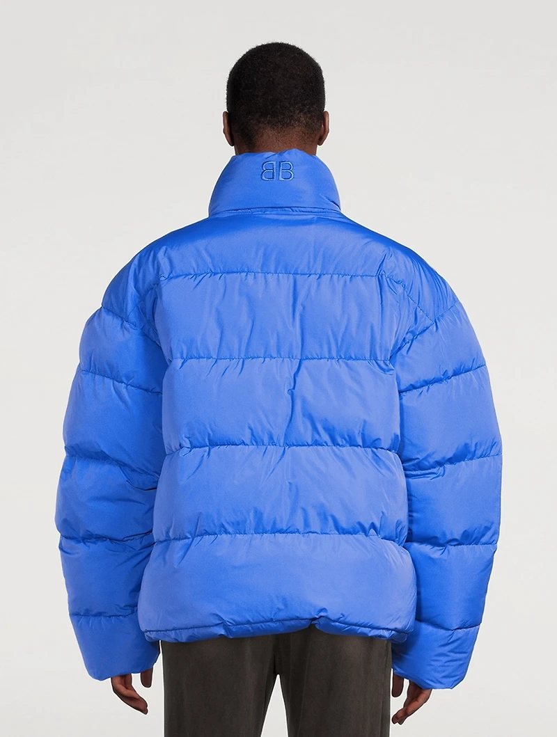 BB Nylon Faille Puffer Jacket
