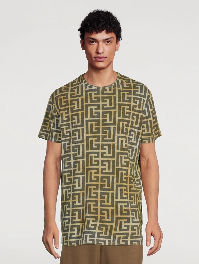 Cotton Monogram T-Shirt