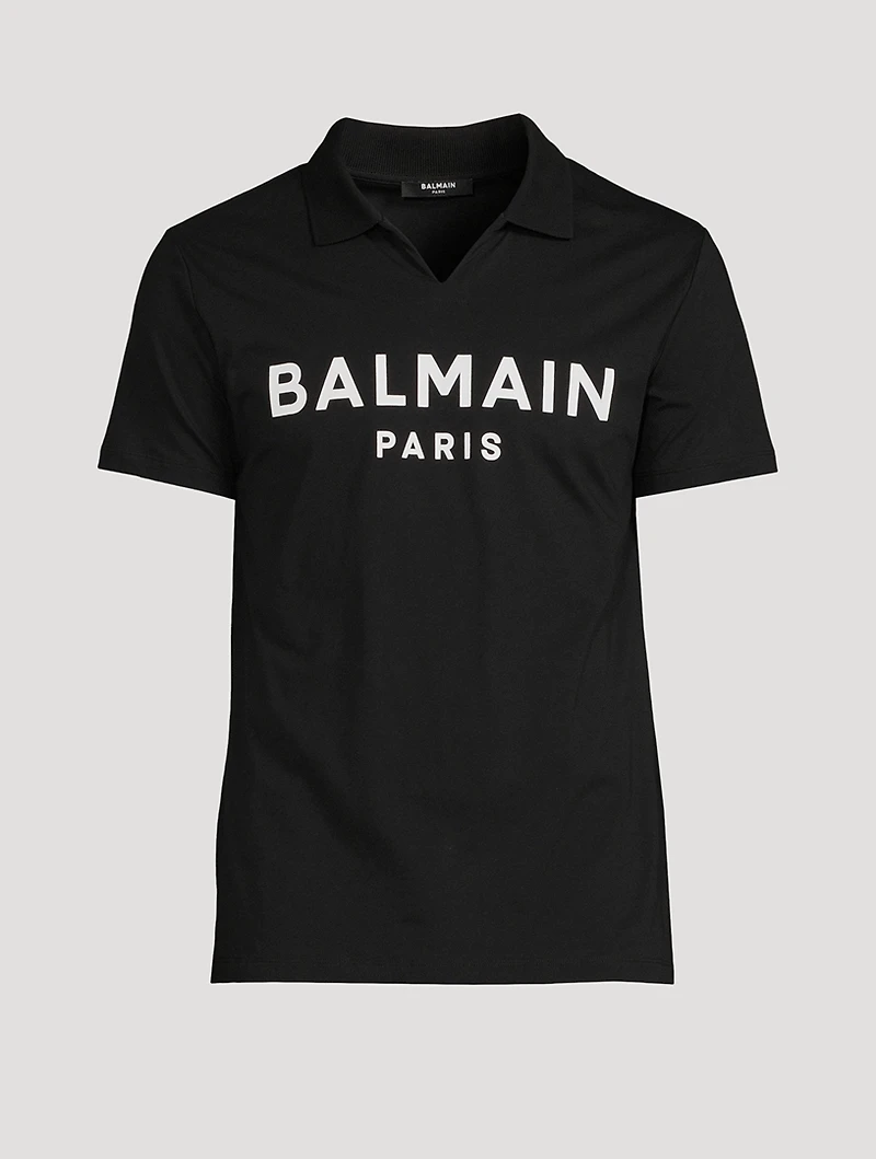 Cotton Logo Polo Shirt