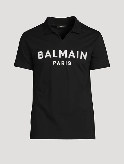 Cotton Logo Polo Shirt