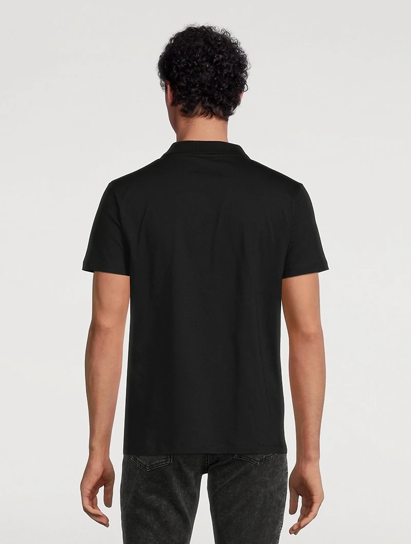 Cotton Logo Polo Shirt