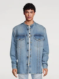 Buttoned Denim Shirt