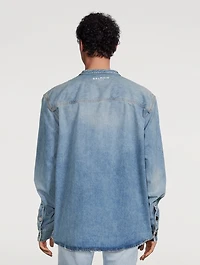 Buttoned Denim Shirt