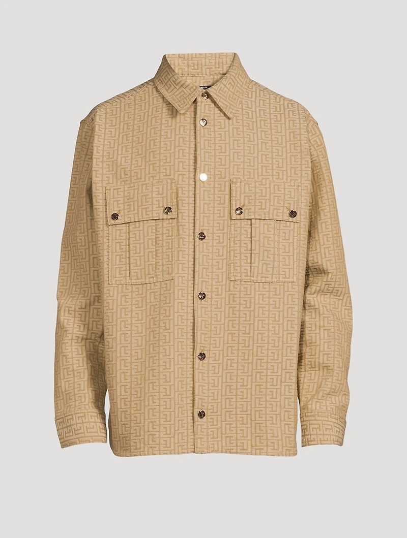 Jacquard Monogram Shirt